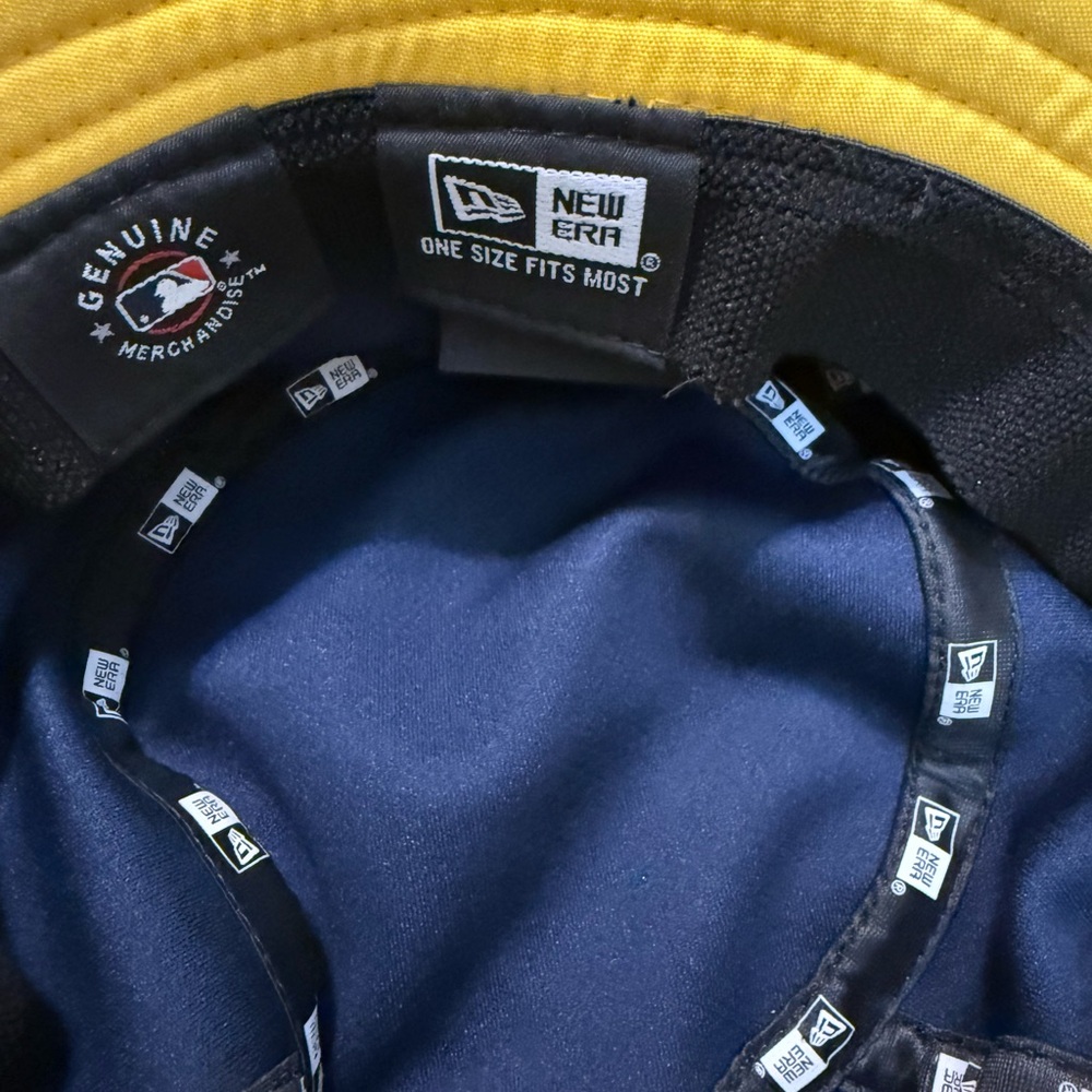 New Era Black and Yellow Bucket Hat - Picture 3 of 6
